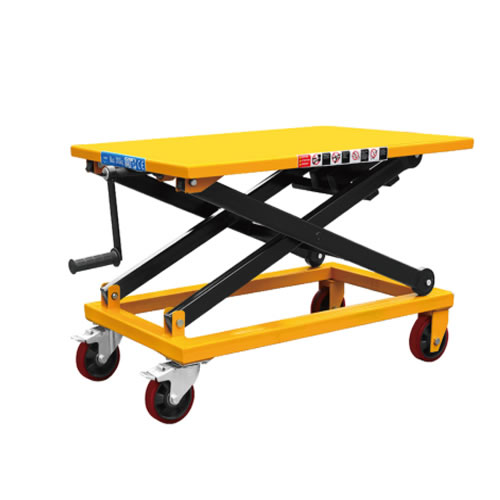 冠航手搖移動絲桿升降平臺車（GH0731/GH0732）